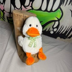 Vintage Gund Dandy Duck 1087 Small Plush Stuffed Animal
